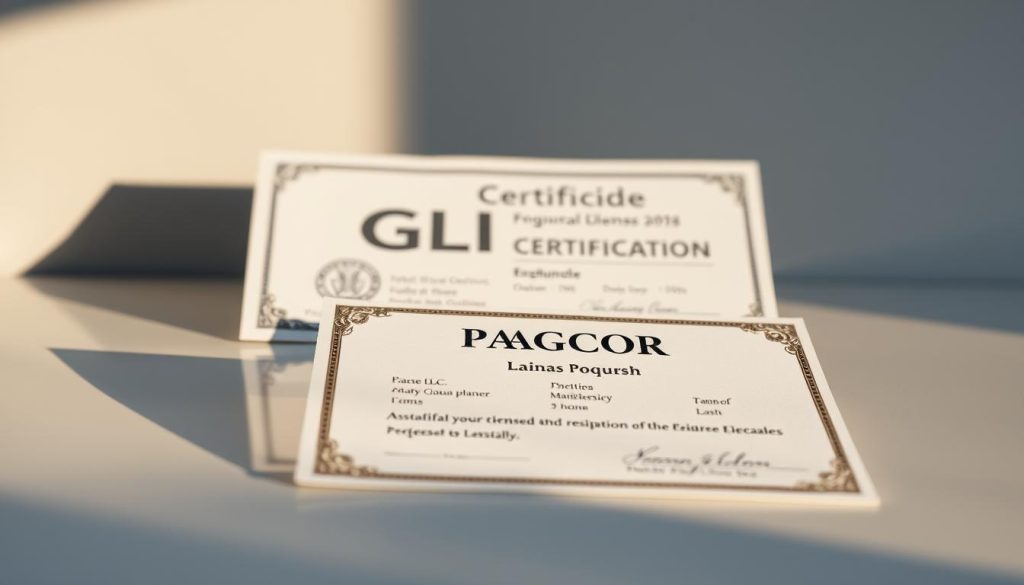 giấy phép PAGCOR và chứng nhận GLI giấy phép PAGCOR và chứng nhận GLI