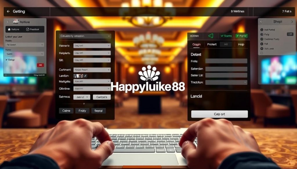 hướng dẫn đăng ký tài khoản Happyluke 88