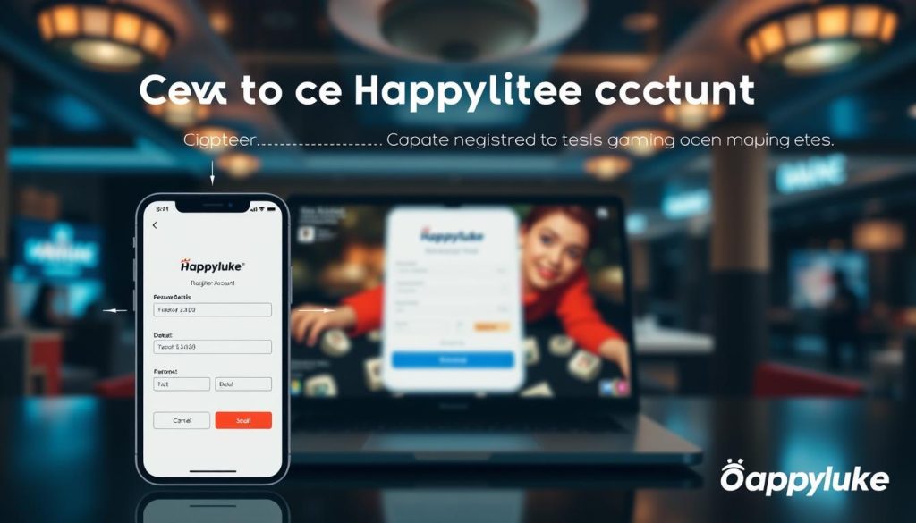 hướng dẫn đăng ký thành viên Happyluke