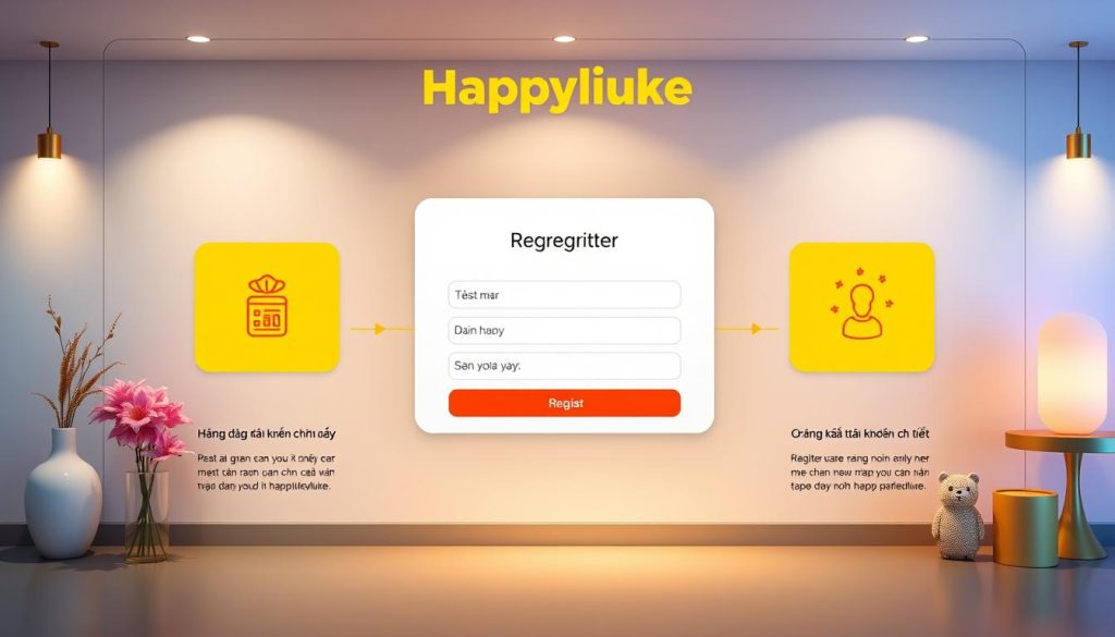 hướng dẫn đăng ký thành viên Happyluke