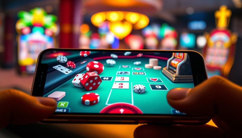 giao diện mobile casino trực tuyến