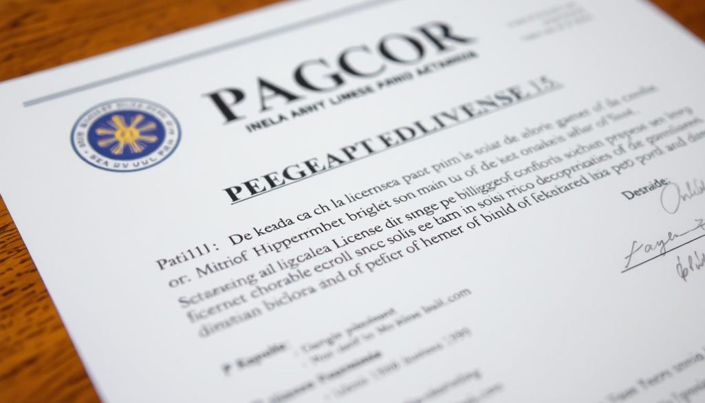 giấy phép PAGCOR